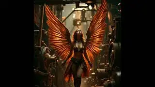 Awakening of the Angel | A Cyber-Fantasy VisionПробуждение ангела #midjourney #aigenerated