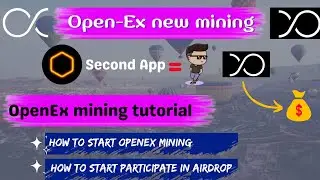 OpenEX new mining app | Core(btcs)  2nd mining app  | New Crypto Mining App 2023 | OpenEx tutorial