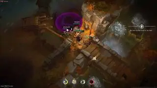 First victory in Darksburg, a fast-paced co-op action game