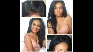 ISIS Human Hair Blend Lace Front Wig Brown Sugar 13X4 Frontal Lace BSF01