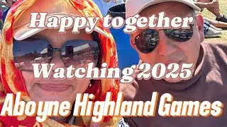  Part 1 watching Traditional games 2025 Aboyne Highland Games ,