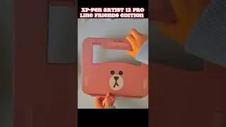 XP-PEN Artist 12 Pro Line Friends Edition unboxing. Got a tablet :D #art #animation #graphicstablet