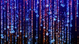 Vj Loop 134 | Ledwall Background | LedWall Graphic Video Background Neon Star Raining Bokeh #vjayush