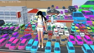 total 399 car collection 🤯✅ SAKURA SCHOOL SIMULATOR Kid mr beast x shinchan