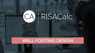 RISACalc: Wall Footing Design