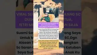viral istri dilarang SC #fyp #motivation #trending #viral #shorts #inspiration #short