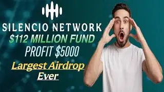 Silencio Network Airdrop | Confirmed Dpin Project | $112 Million Funding | Run node for Rewards