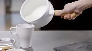 ENAMEL MILK PAN