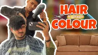 Hair has become like chapriyon 😭 | Daily vlog challenge Day 7 | ft. Chapri 😂