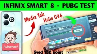 Infinix Smart 8 Pubg Test |Gaming Review 