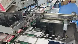 Automatic Counting Medical Wound Dressing Cartoning Machine