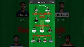 CSK VS LSG dream 11 prediction, CSK VS LSG today match dream 11 team,#ipl2023 #CSKvsLSG #shorts