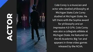 Cole Corey Michigan State - A Musician