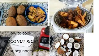 How to Cook Coconut Rice for Beginners | Step by Step Easy Recipe #coconutrice #easyrecipes