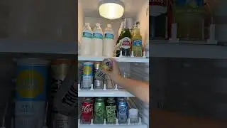 Stay organized with this fridge hack! #fridge #fridgeorganisation #hack