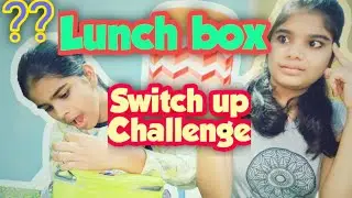 LUNCH box SWITCH UP Challenge || Tiffin box switch up Challenge.....  #fun #kids