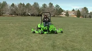 Colorado group shows off electric-powered lawn equipment