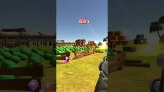 dinosaur hunting! 🦕🐊 #minigames #animalgame #amazinggames #uniquegame #funnygame