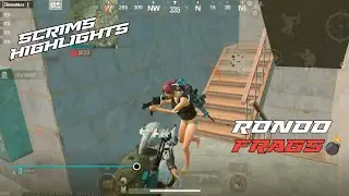 BGIS Scrims Grinding🔥| Competitive BGMI eSports | Rondo Map
