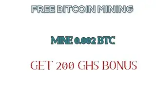 New Bitcoin Mining site 2020 with proof || 200 ghs bonus || free btc earning || maxes.pro review.