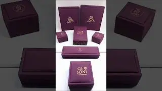 Maroon🧡Packing Designing Jewelry Boxes #shorts #jewellery #viral #gold #viral #trending #earrings