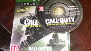 Call Of Duty Infinite Warfare Legacy Edition Unboxing (Xbox One)