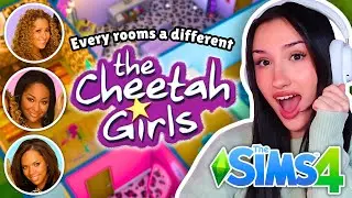 every rooms a different CHEETAH GIRL in The Sims 4