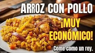 POLLO CON ARROZ. PLATO FACIL y SENCILLO