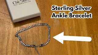 ChicSilver 925 Sterling Silver Ankle #Bracelet for Women Cuban Twist Rope Chain #Anklets #review