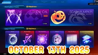 Rocket League ITEM SHOP Daily #361 (13th October 2025)
