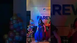 Uyai Amma 🥵🔥| Amity University Farewell Dance | #viralvideo #dance #farewell