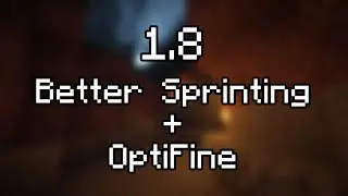 1.8 Better Sprinting Mod + OptiFine Installation Tutorial Minecraft [Deutsch/German]