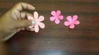 Paper flower cutting ✂️.#diy #craft #artandcraft#homedecor #project 
