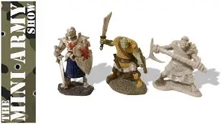 The Mini Army Show Ep 42 - Reaper Bones Miniatures