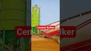 #bulker #cement 40 Mt bulker unloading in silo batching plant for RMC @SunilPlant
