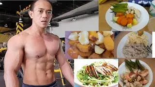 Low Budget  Meal|Full Day Of Eating|Aj Dela Cruz|Pinoy Fitness Motivation.