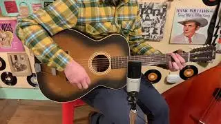 1960s Harmony-made Stella H912 12-string 000-size guitar