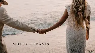 MOLLY & TRAVIS // Ellis Beach Intimate Wedding