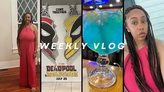 VLOG | Draw Organizing | Grocery Shopping | Movies & More