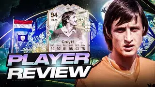 Обзор игрока 94 Winter Wildcards Icon Cruyff в EA FC 26 Ultimate Team
