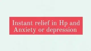#INSTANT RELIEF IN HIGH BLOOD PRESSURE AND ANXIETY OR Depression @Mind healing centre