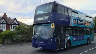 Bus Spotting in Wakefield Arriva Sapphire StreetDeck 1569 (SN69 ZXC) Route 425 Bradford to Wakefield