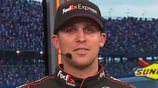 when denny hamlin and darrell waltrip predicted the future