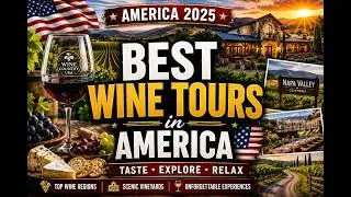 The Best Wine Tours In America 🍷 | The Wine America Tour Video | WorldCity Explorer