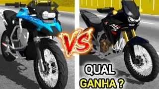 BMW 1250 VS AFRICA TWIN 😱) – O resultado vai te surpreender #motowheelie3d 