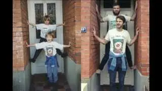 Maher's Moments:  Adults re-create baby pictures, toddler can skateboard, one-wheel motorcycle