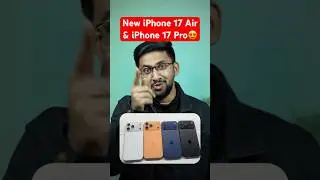 Apple iPhone Air & iPhone 17 Pro Max😍 Camera va mathuna puthu design a?😂