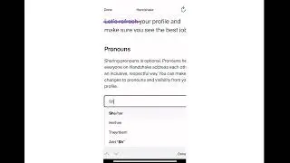 How to Complete Your Profile in the Handshake App
