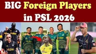 PSL 11 EXPLOSION 💥 World&rsquo;s Biggest Foreign Stars Are Coming!