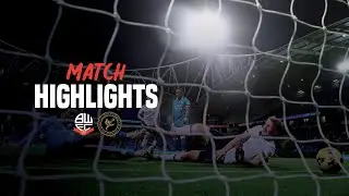HIGHLIGHTS | Wanderers vs Burton Albion